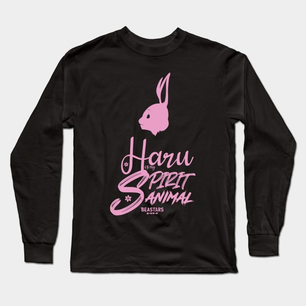 BEASTARS: HARU IS MY SPIRIT ANIMAL Long Sleeve T-Shirt by FunGangStore